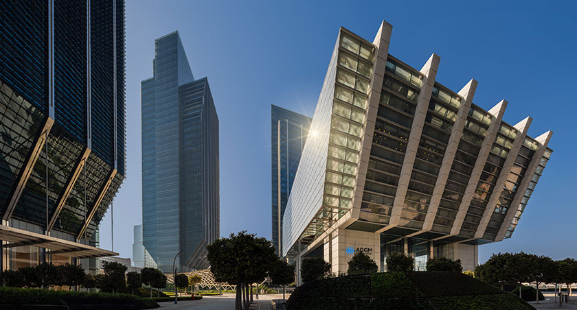 ADGM towers, Al Maryah Island, Abu Dhabi